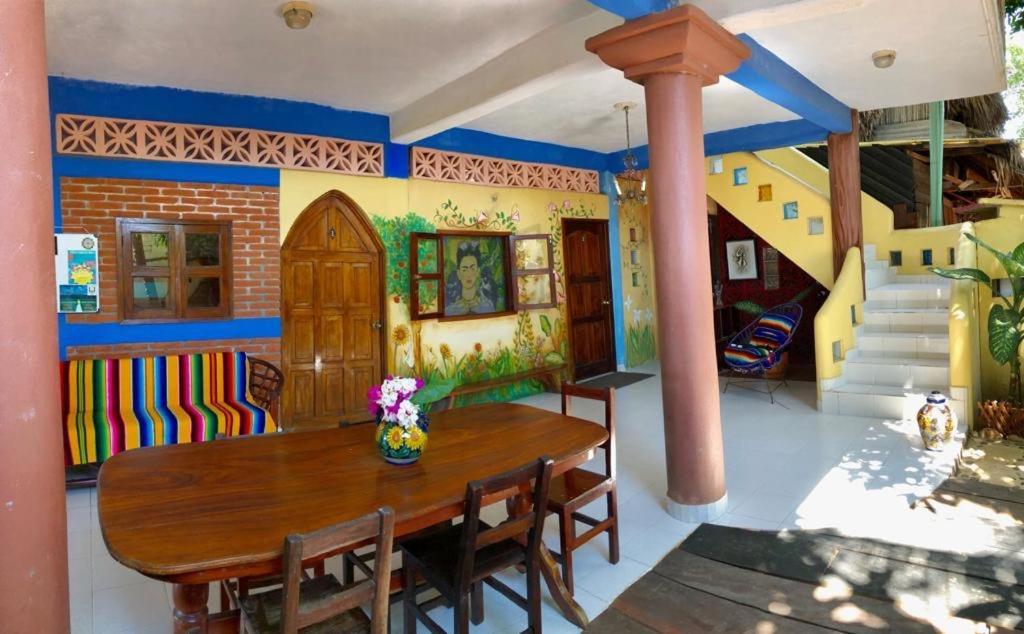 Ananda Guest House Yoga & Meditacion Puerto Escondido  Ngoại thất bức ảnh